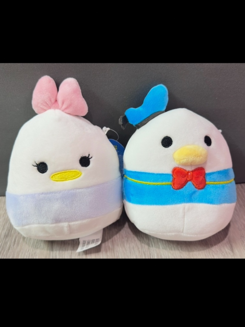 Donald and Daisy Duck Squishmallows